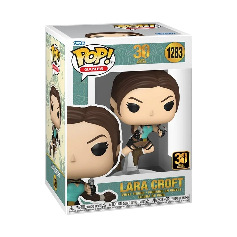 Tomb Raider POP! Games Vinyl Figure Lara Croft (30th Anniversary) 9 cm